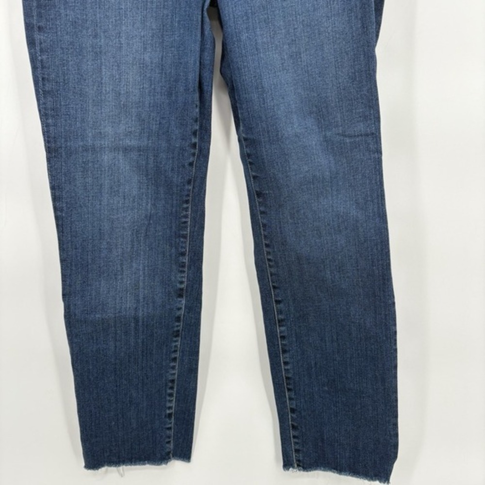 Edwin Raw Hem High Waisted Perfect Fit Denim Jeans Womans Size 27 #26P - Picture 3 of 7